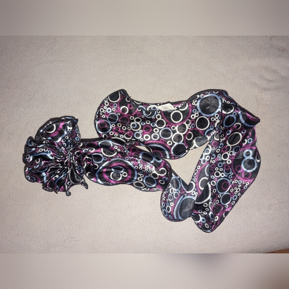 Ganz Decorative Fashion Scarf with Pin and Clip - Picture 2 of 7